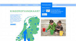 Desktop Screenshot of kinderopvangkaart.nl